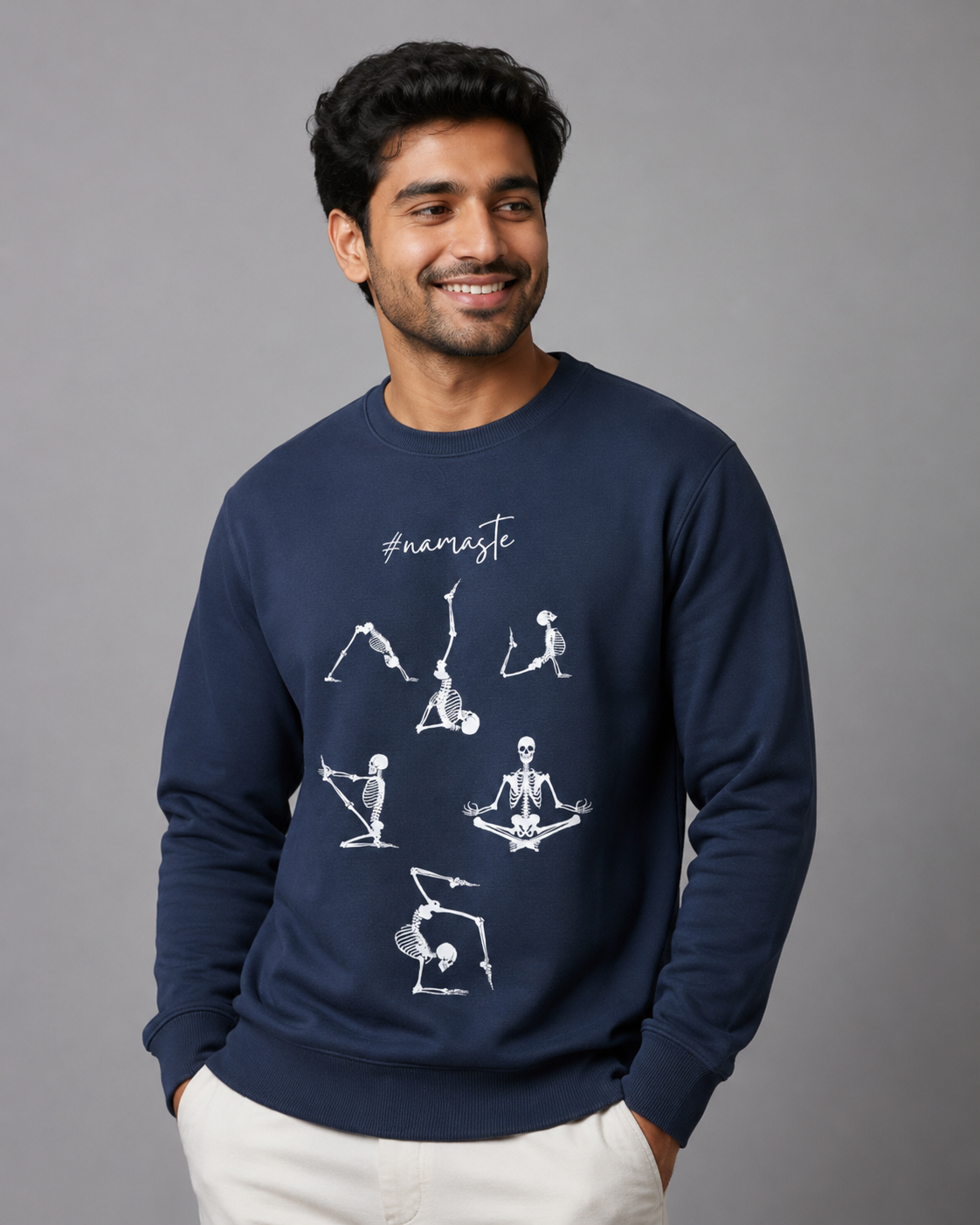 Namaste Skeleton
