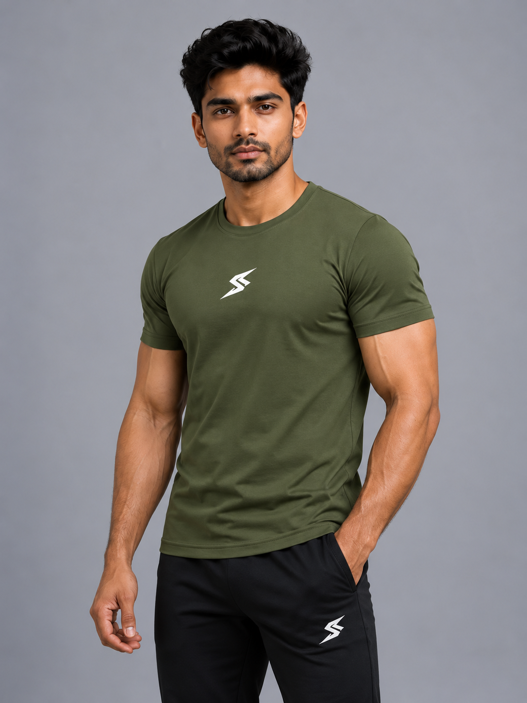 Spartos Performance Tee – Olive