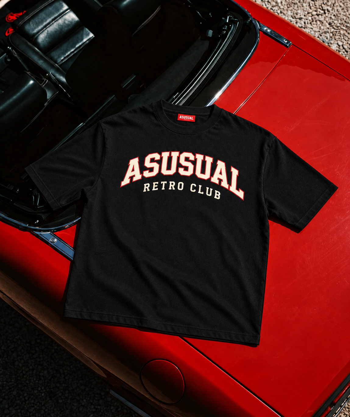 Doordarshan Retro Club Oversized Tee