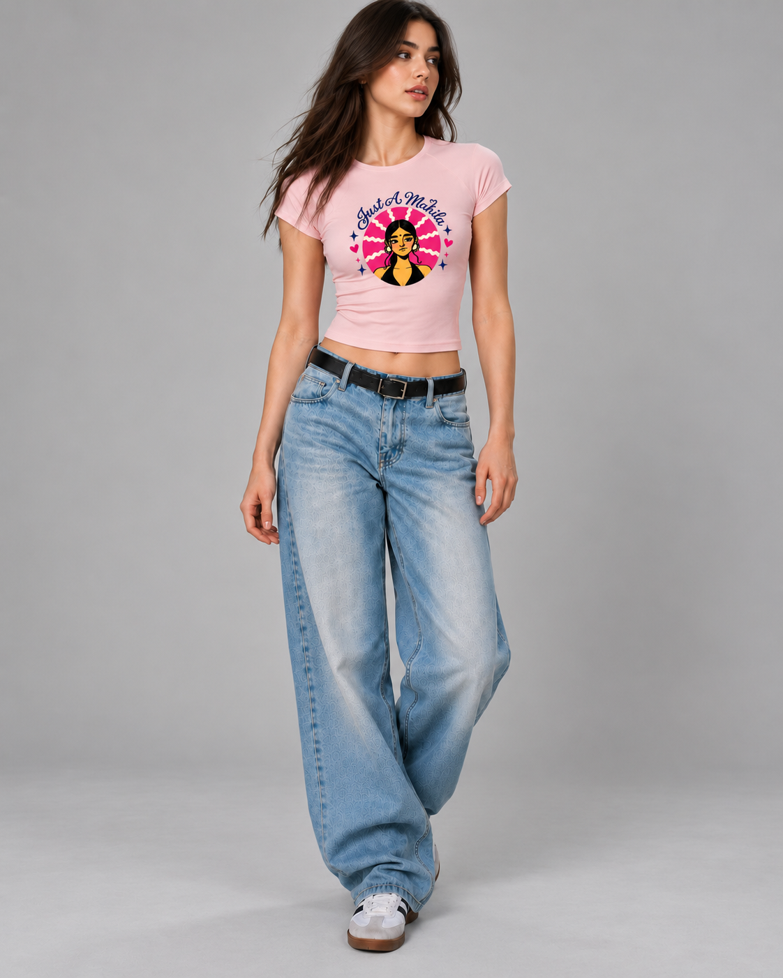 Just A Mahila Baby Tee