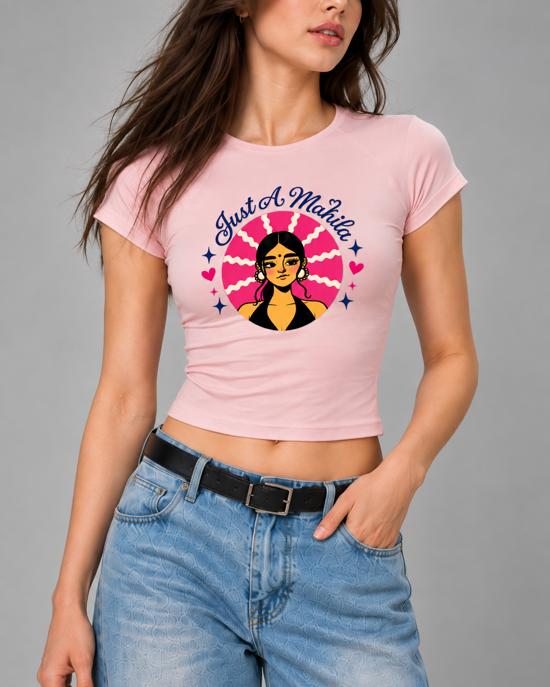 Just A Mahila Baby Tee
