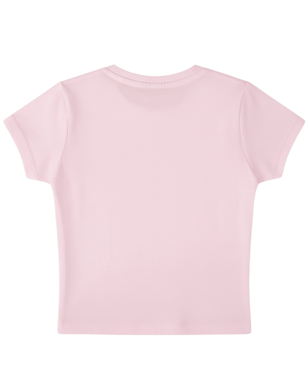 Baby Pink Baby Tee Back Design